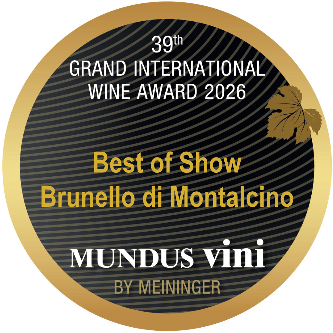 Brunello Il Poggione | Best of Show | Meininger Summer Tasting 2026