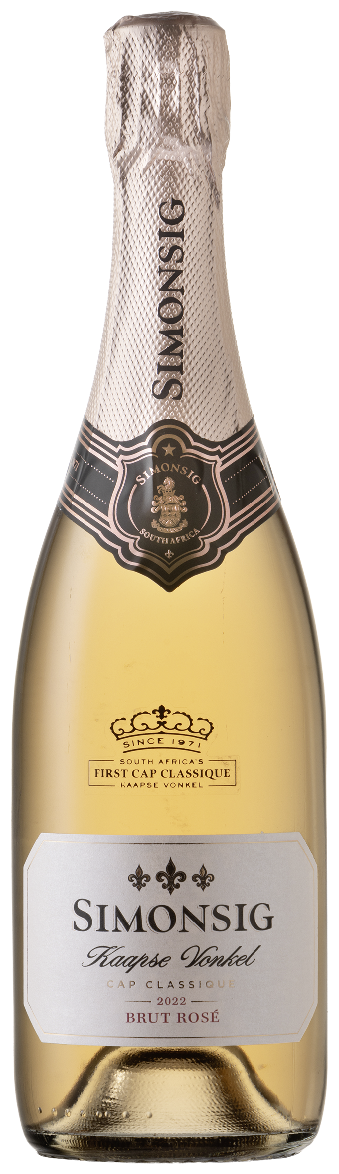 Kaapse Vonkel Rosé Methode Cap Classique W.O. Western Cape Brut