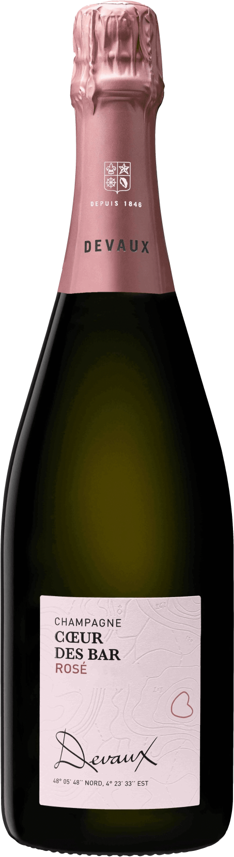 Coeur des Bar Rosé AOP Champagne Brut