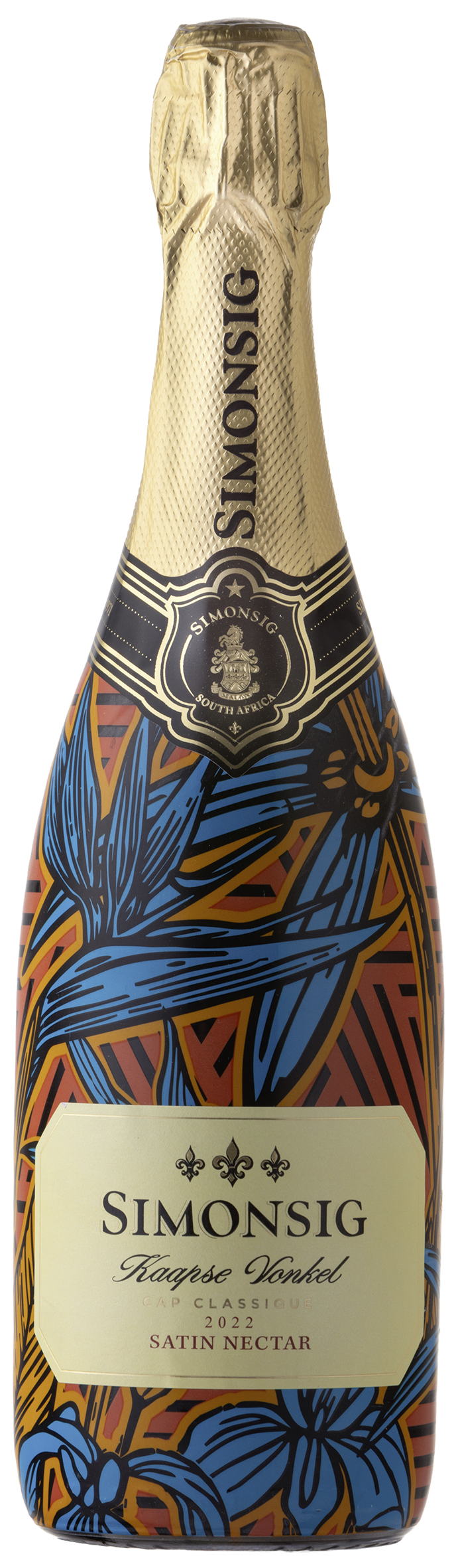 Kaapse Vonkel Satin Nectar Methode Cap Classique W.O. Western Cape