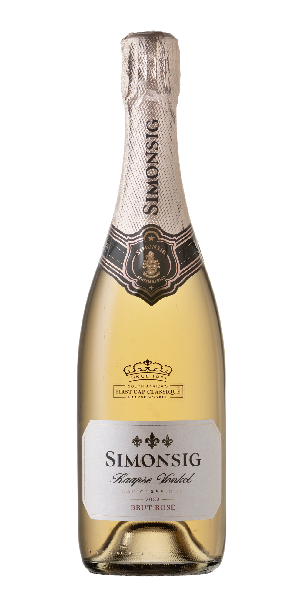 Kaapse Vonkel Rosé Methode Cap Classique W.O. Western Cape Brut