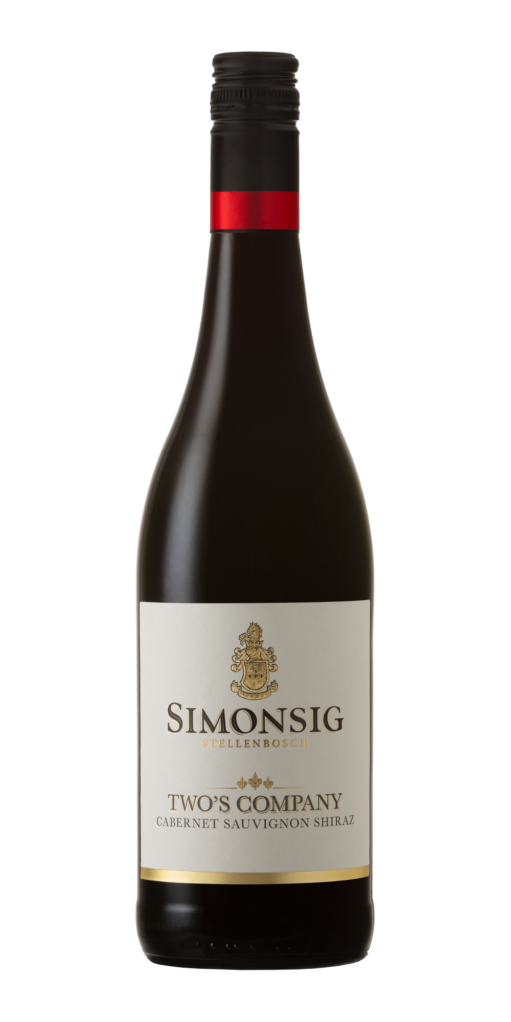Two´s company Cab. Sauvig. & Shiraz W.O. Stellenbosch