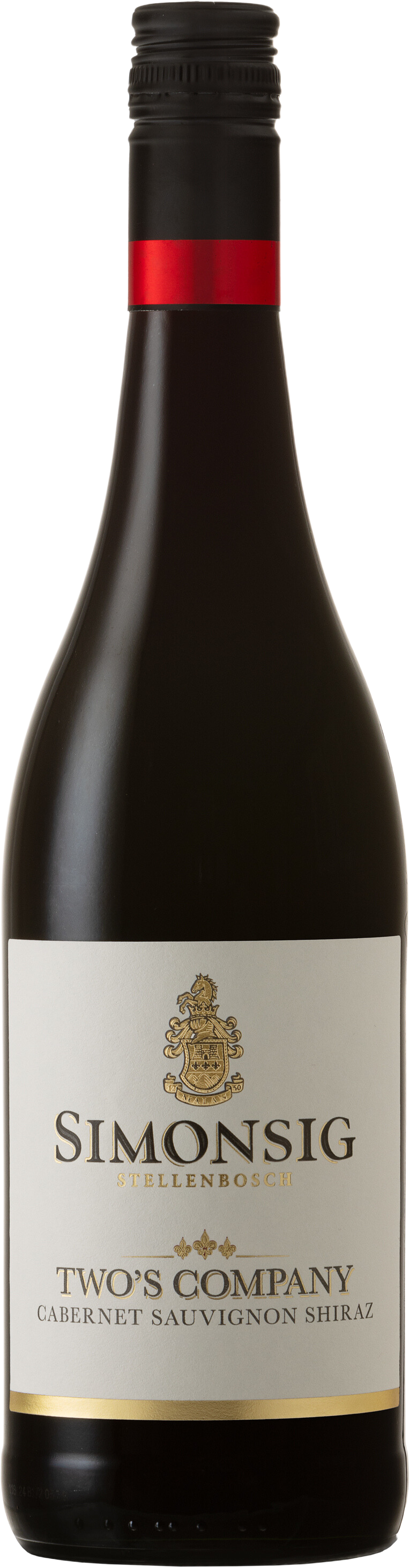 Two´s company Cab. Sauvig. & Shiraz W.O. Stellenbosch