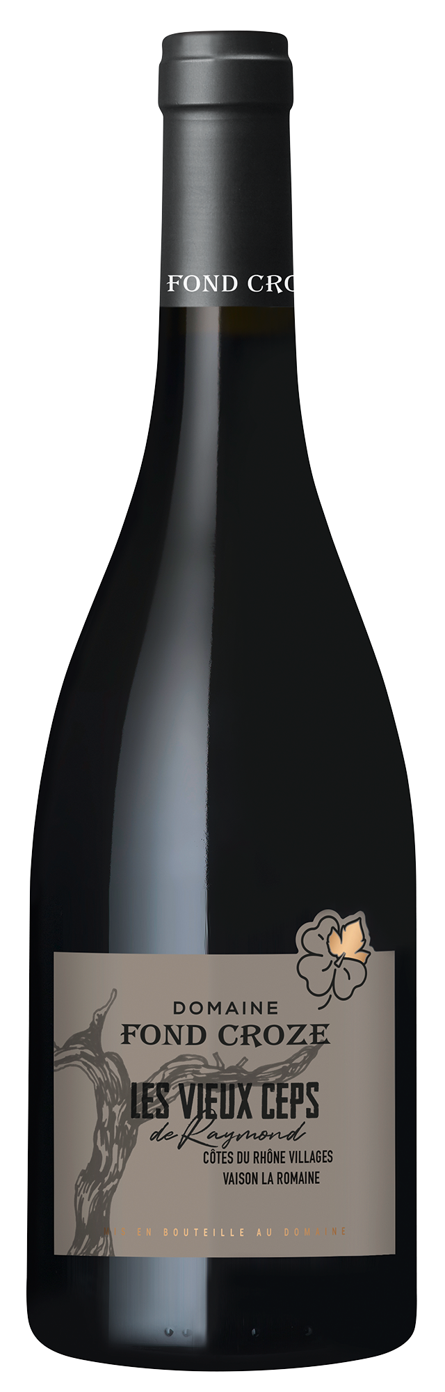 Les Vieux Ceps de Raymond AOP Côtes du Rhône Villages Vaison la Romaine (BIO DE-ÖKO-007)