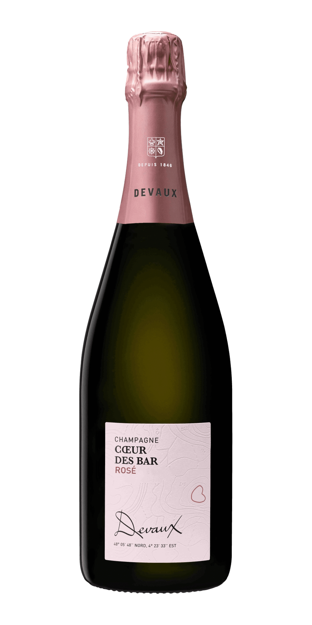 Coeur des Bar Rosé AOP Champagne Brut