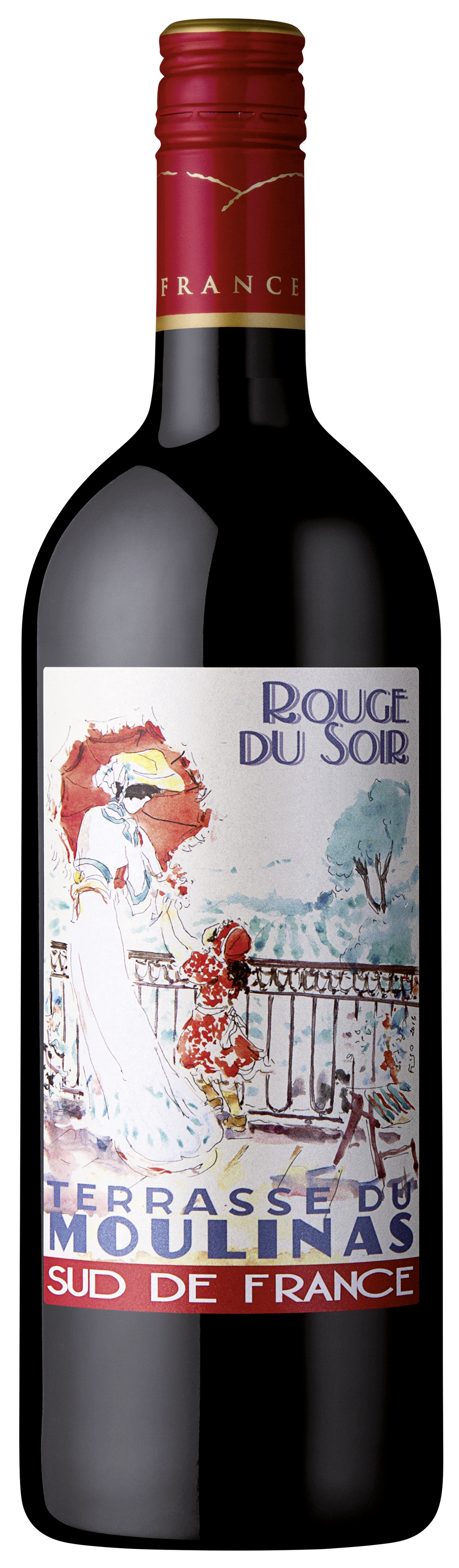 Rouge du Soir IGP Pays d`Oc 1,0 L