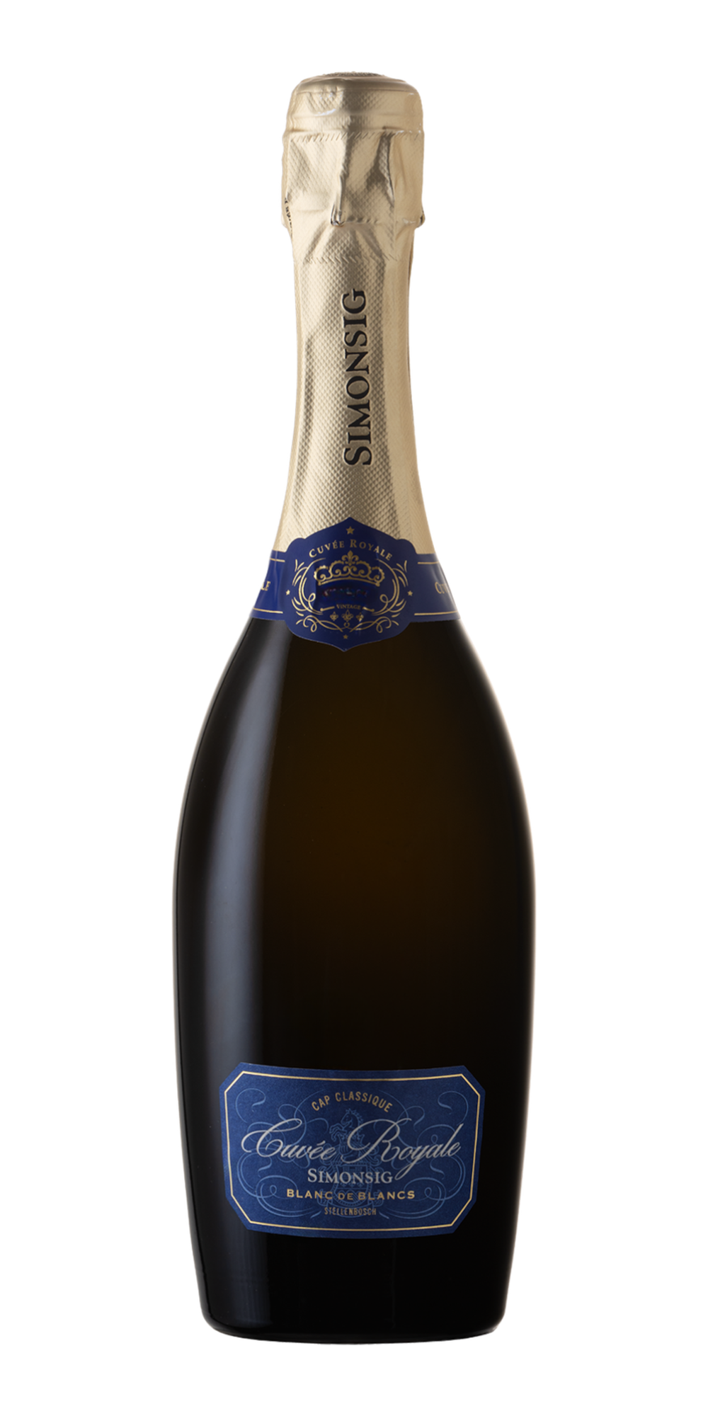 Cuvée Royale Blanc de Blancs Methode Cap Classique W.O. Stellenbosch Brut